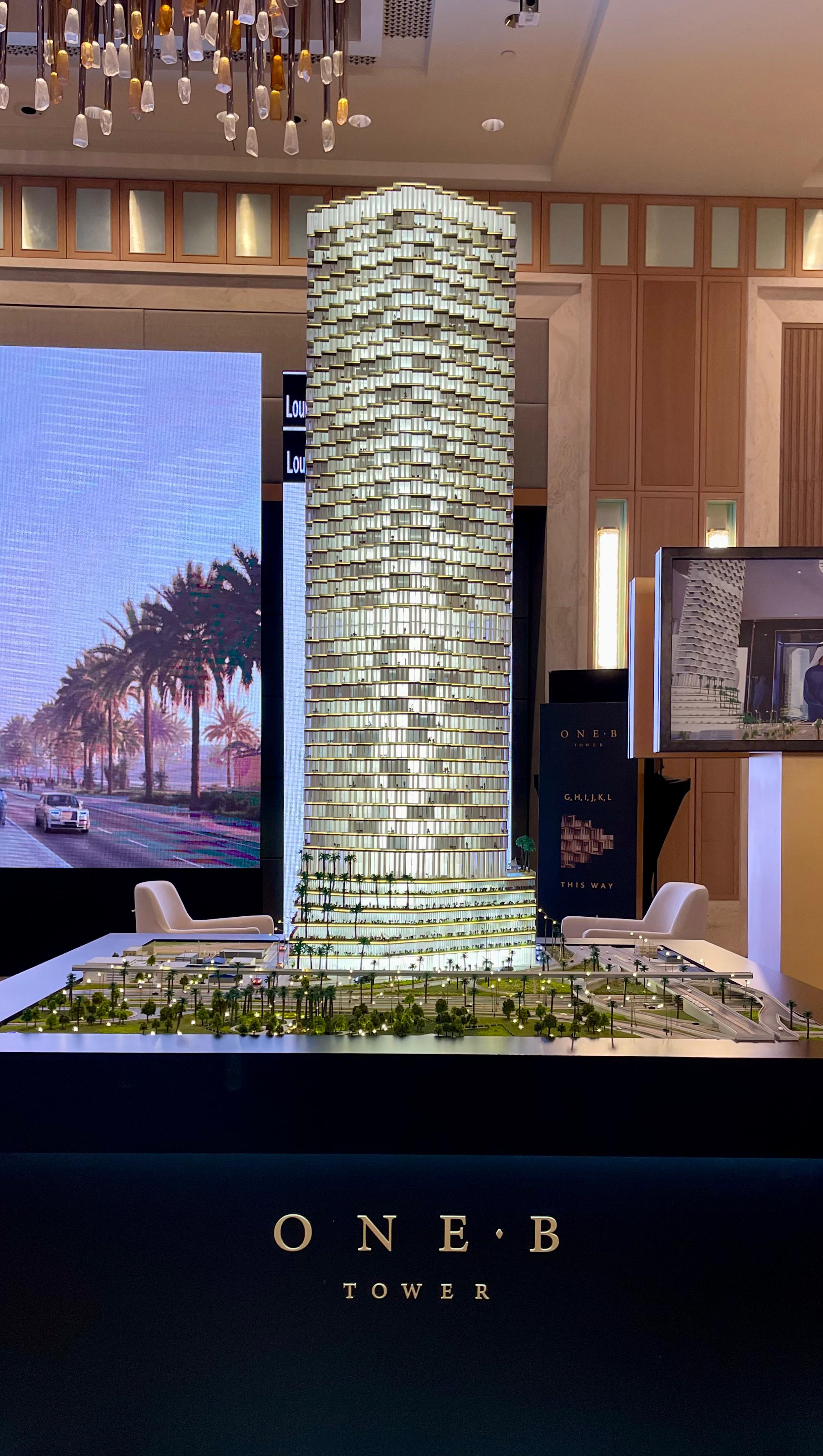 Successful launch of One B Tower, a luxury development along Sheikh Zayed Road overlooking the Dubai Canal